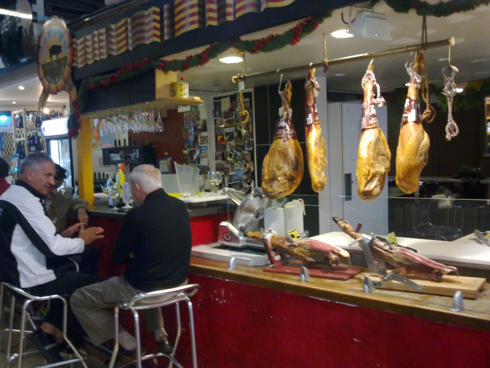 Mobilheim mit Terrasse-Dedans