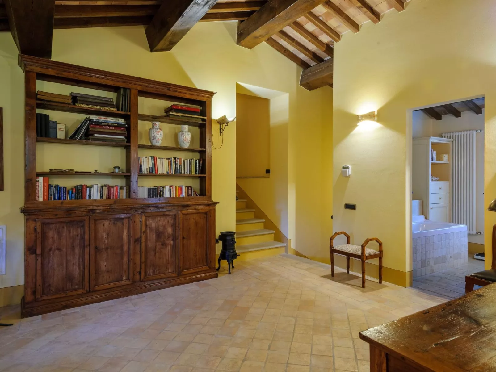 Ca Seppe Marche Ferienvillen, privater Pool-Dedans