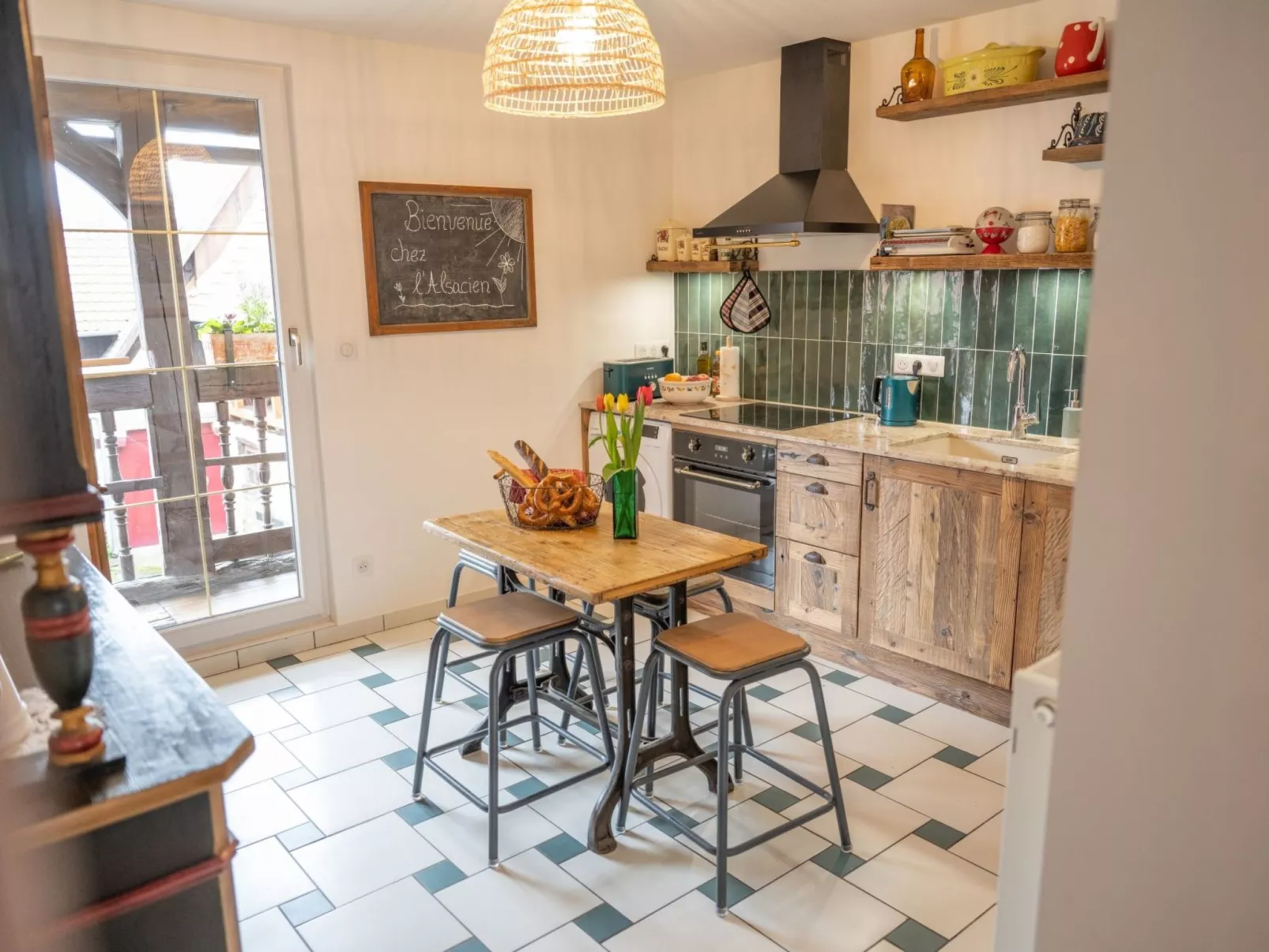 "Chez l'Alsacien"-Dedans