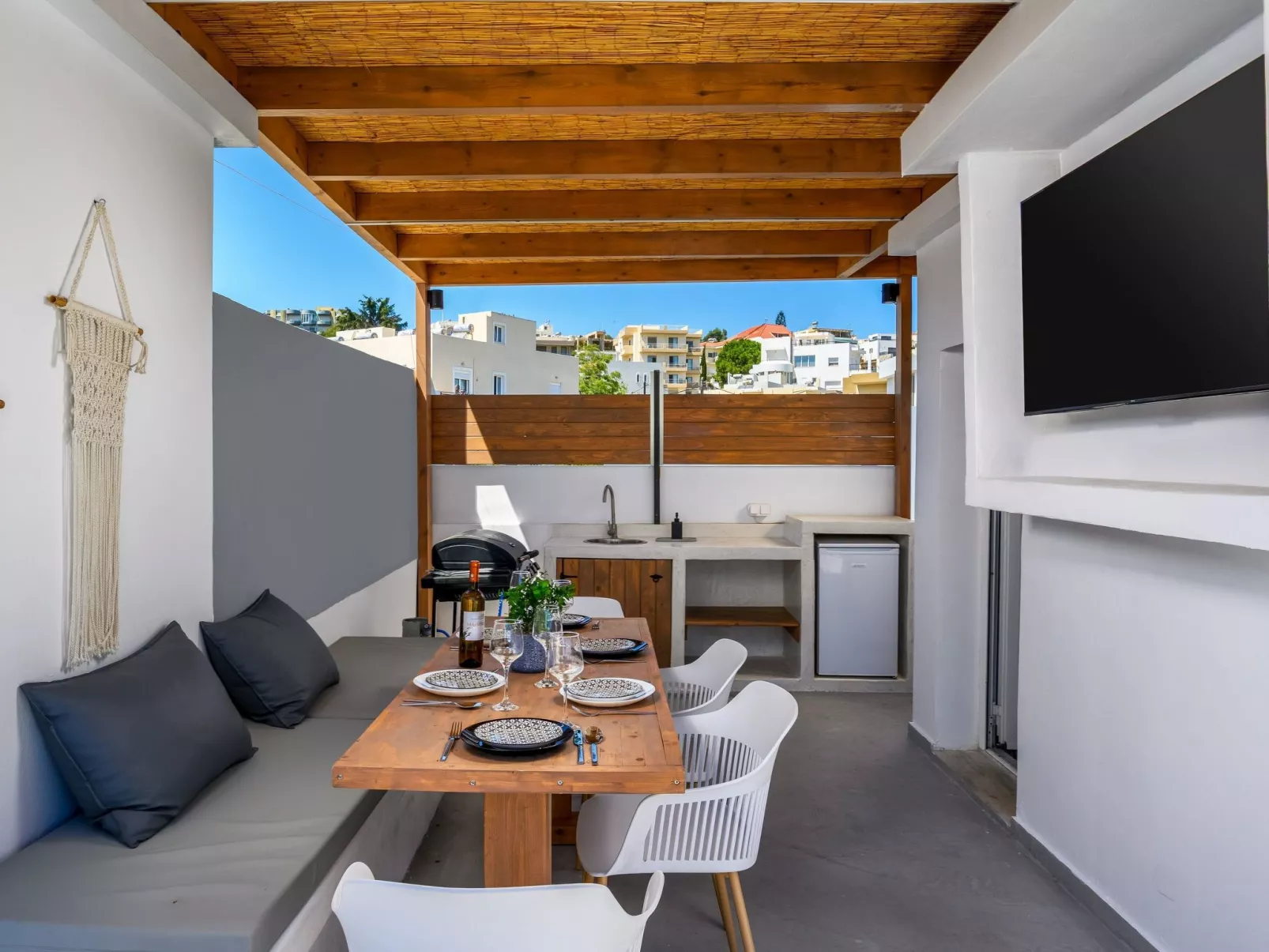 Armonikon Pool Villa 1-Dedans