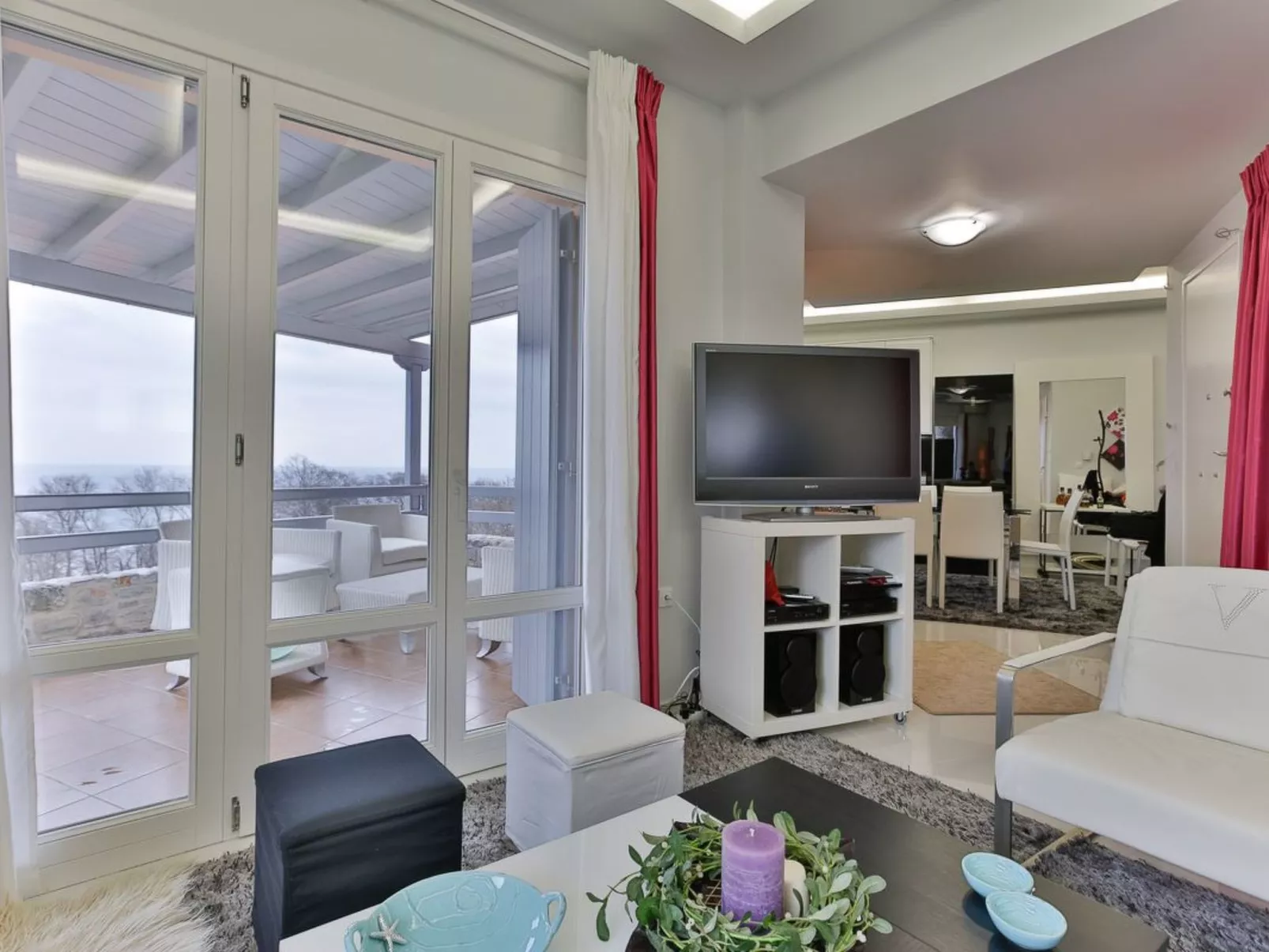 "Centaur Villa" direkt am Strand-Inside