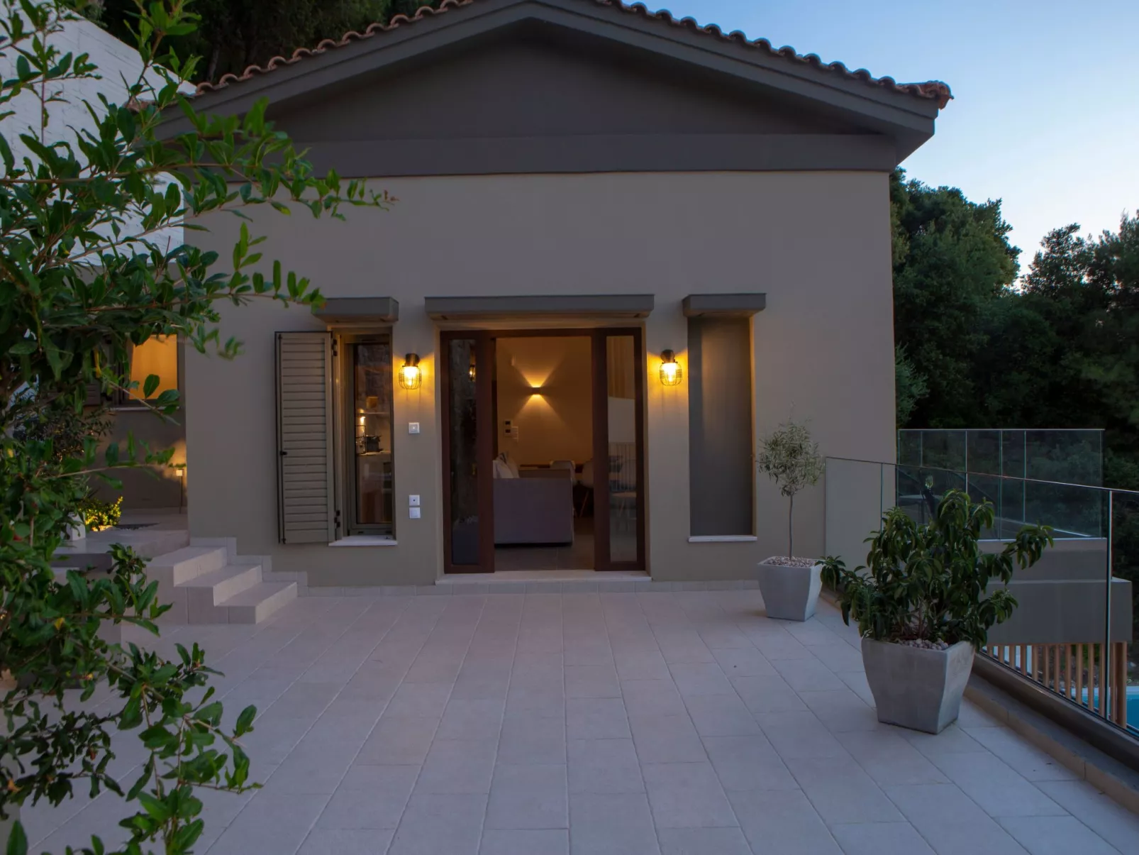 Villa mit eigenem Garten und in der Nähe von Agios Nikitas-Outside