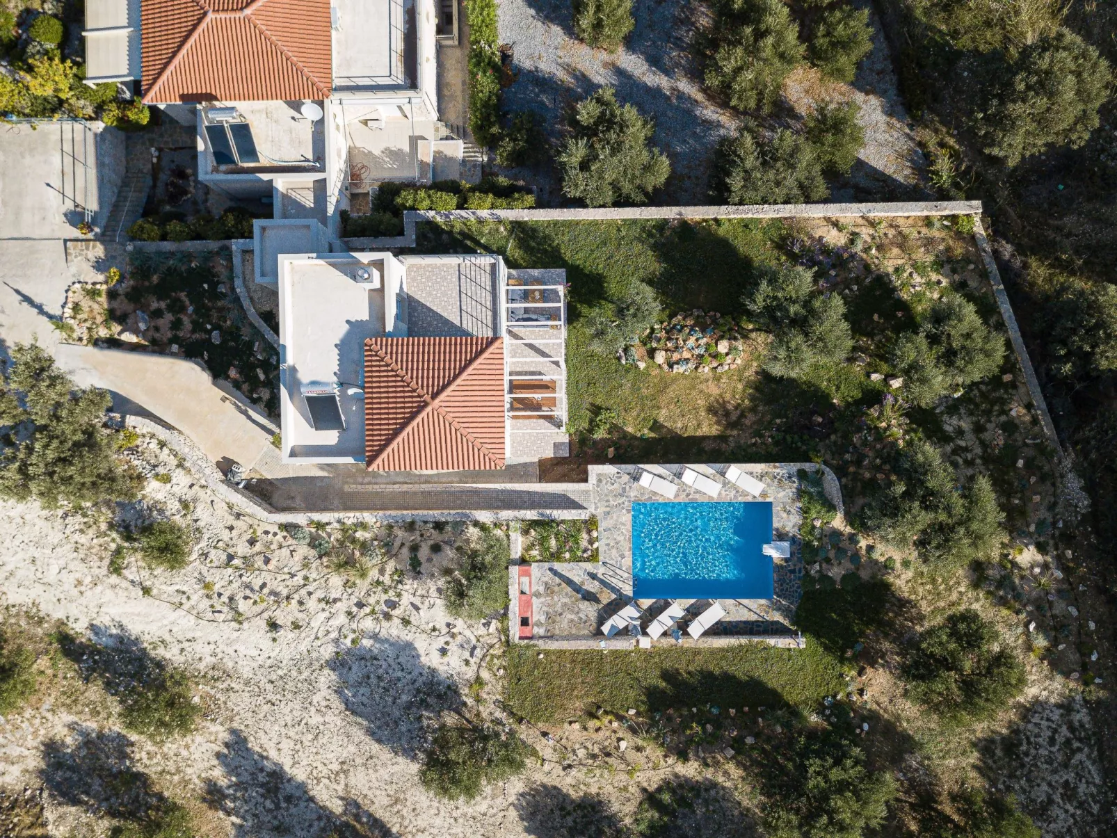 Komfort-Villa mit privatem Pool-Draußen