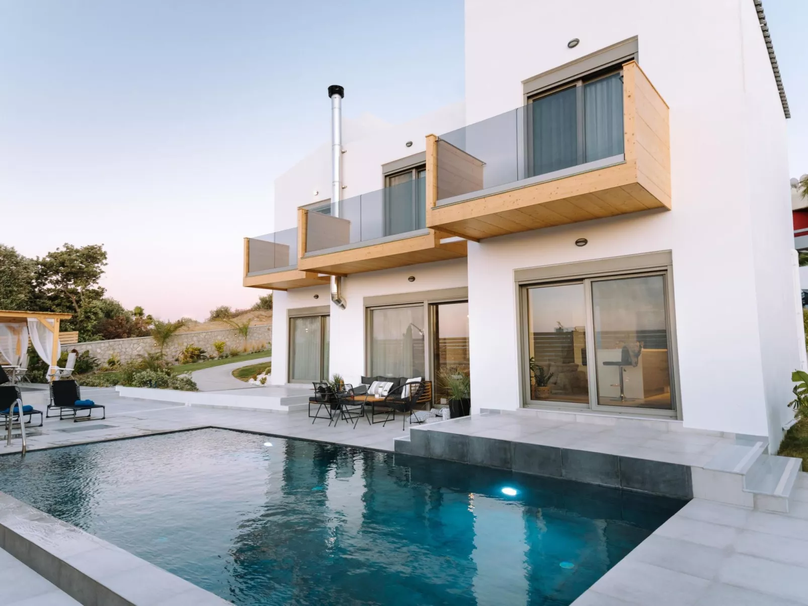 Wunderschöne Ferienvilla in Ialysos-Dehors