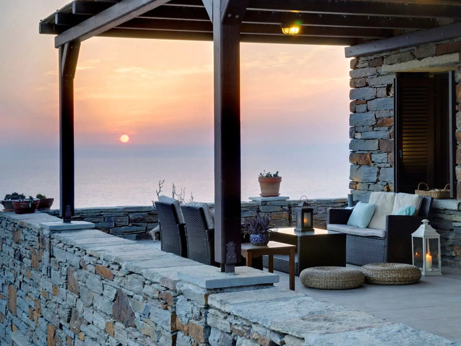 Strandhaus mit atemberaubender Aussicht-Dedans