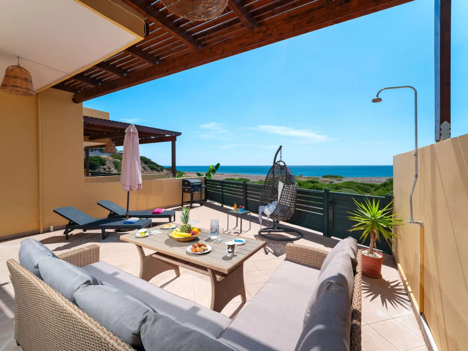 Mare Blu 2 am Strand-Dedans