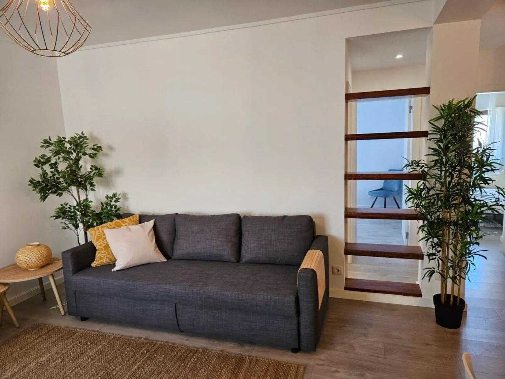 Fluss Meer Sonne am Costa Nova Strand-Drinnen