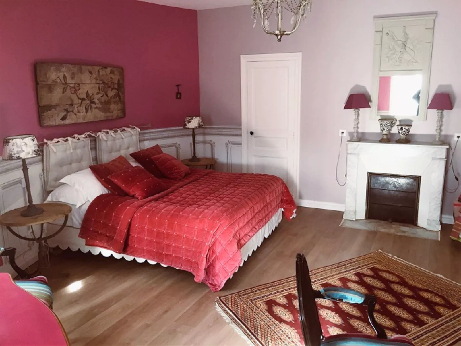 Cottage de la tour duplex 100m2 mit Pool Azay le rideau-Drinnen