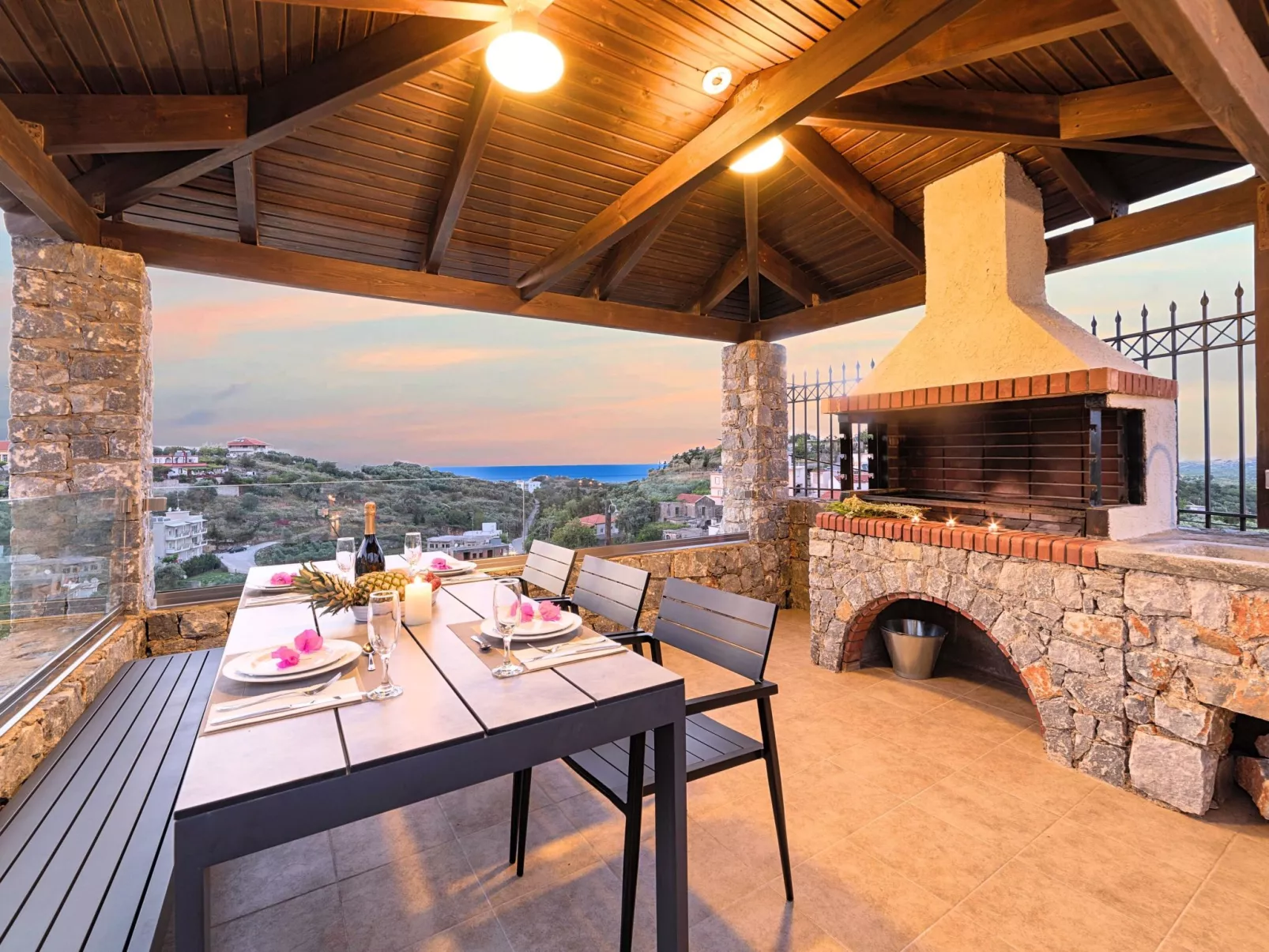 Villa Akrothea-Dehors