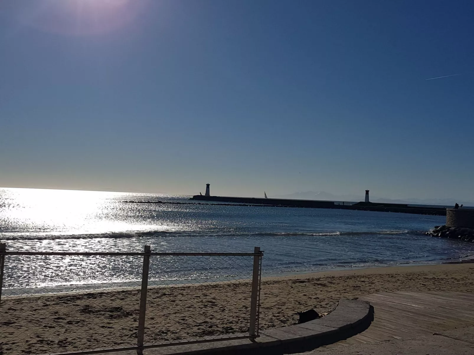 Moderne Ferienwohnung mit Meerblick-Draußen
