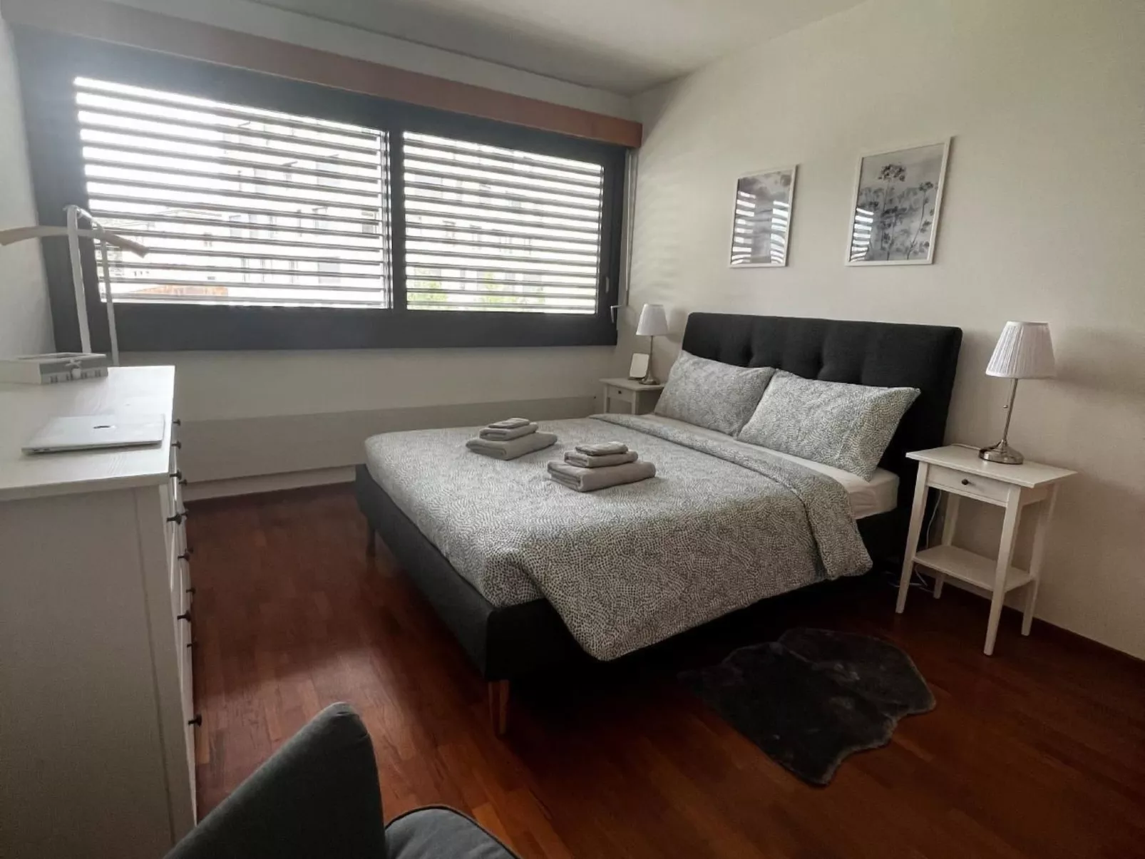 Lugano City Wohnung in Cassarate am See-Drinnen