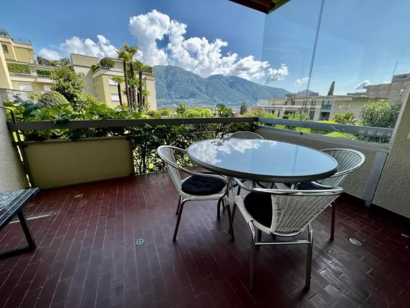 Fewo mit Bergblick-Draußen