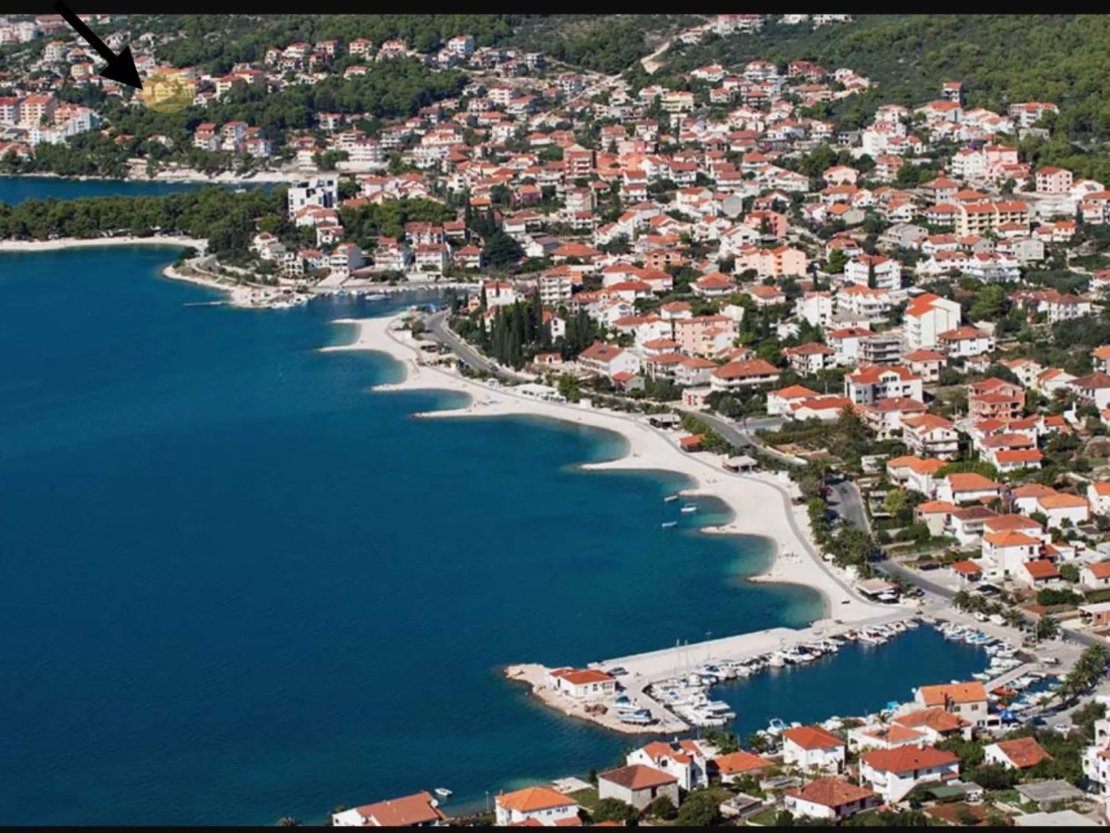 Trogir Yellow House A1-Draußen