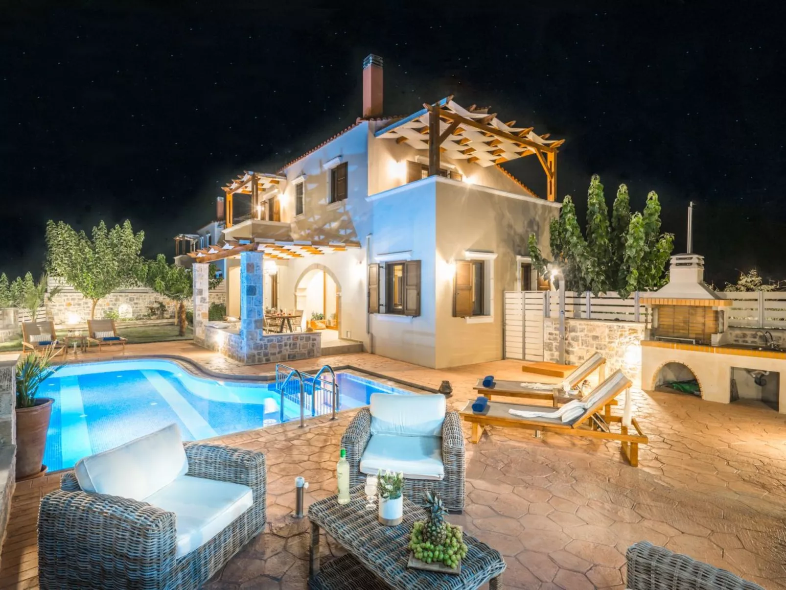 Wunderschönes Haus in Arkadi mit privatem Pool-Drinnen