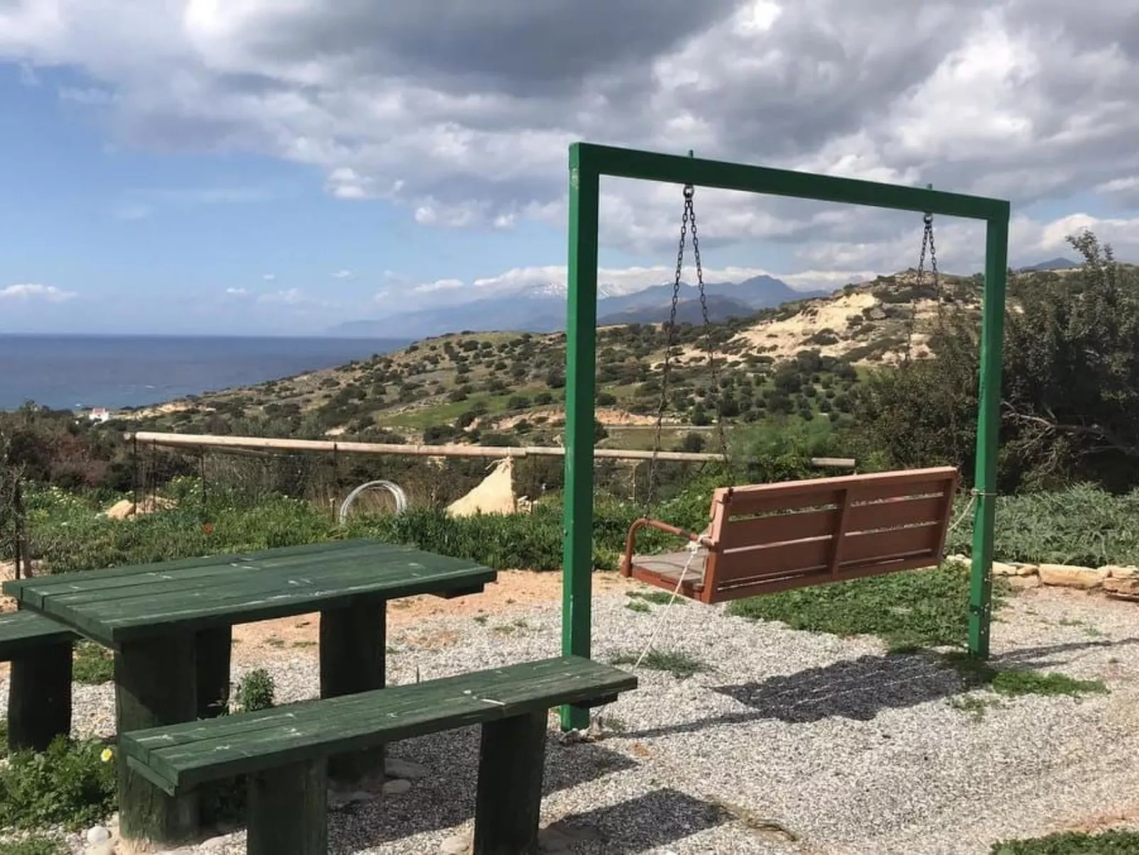 George Meerblick Triopetra-Draußen