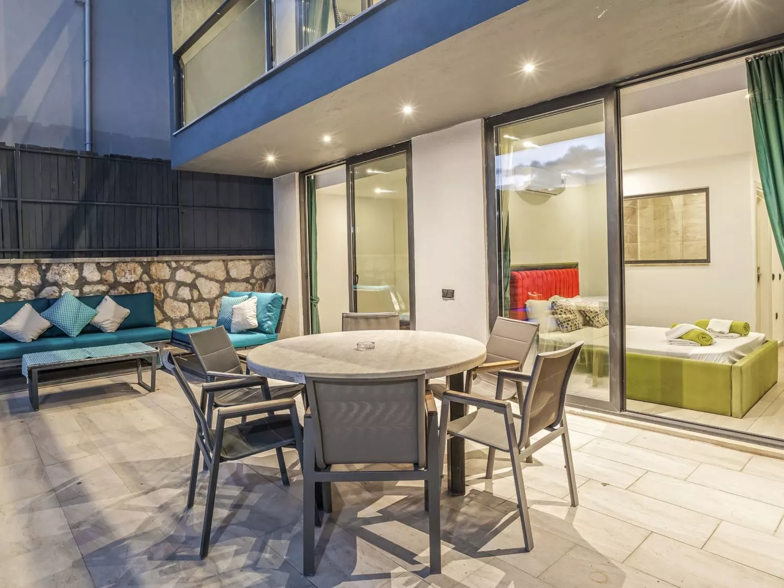 Villa in Kalkan nähe Zentrum und Meer für 8 P.-Inside