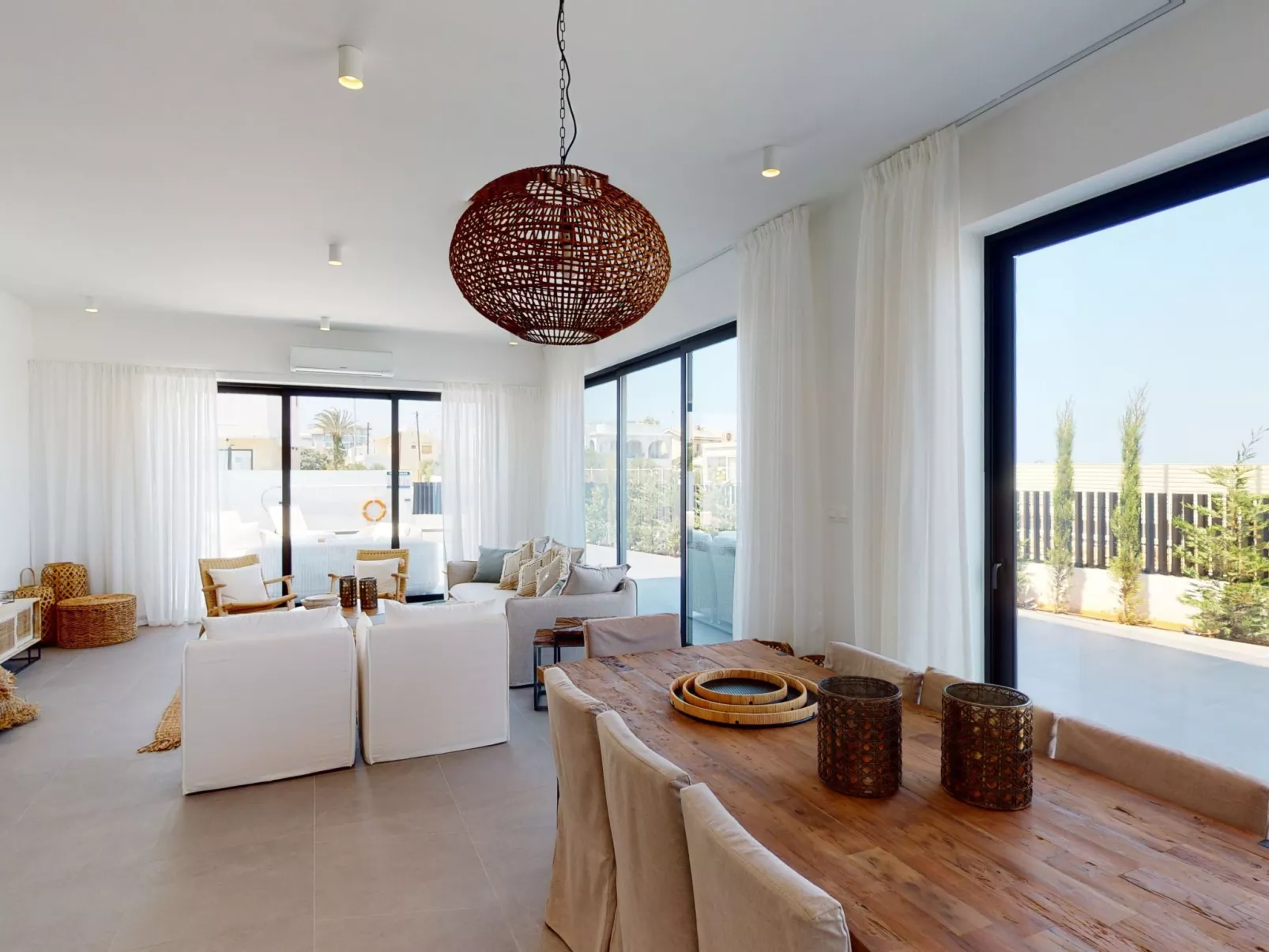 Periyiali resort - Seitlicher Meerblick Ismene - 39-Drinnen