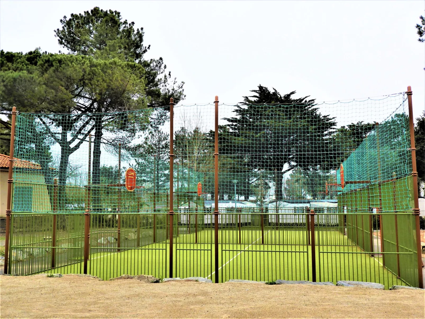 Mobilheime 3 Zimmer-Draußen