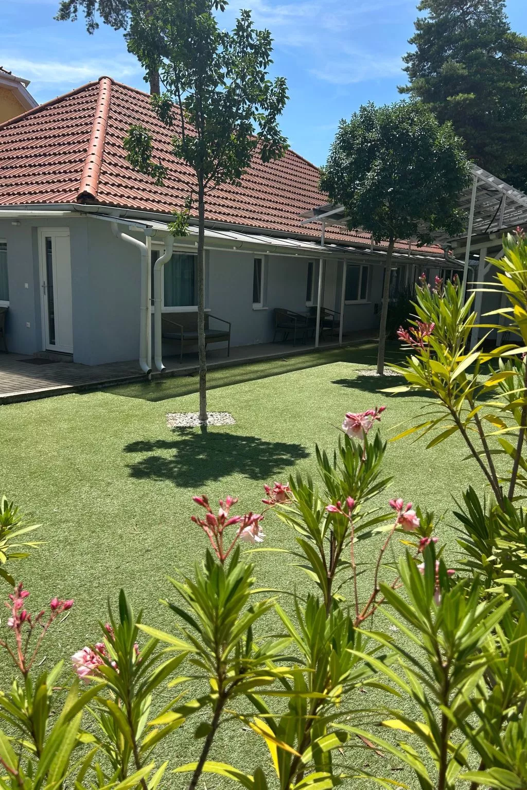 Caesar Apartment mit Terrasse, nahe dem Balaton-Dehors