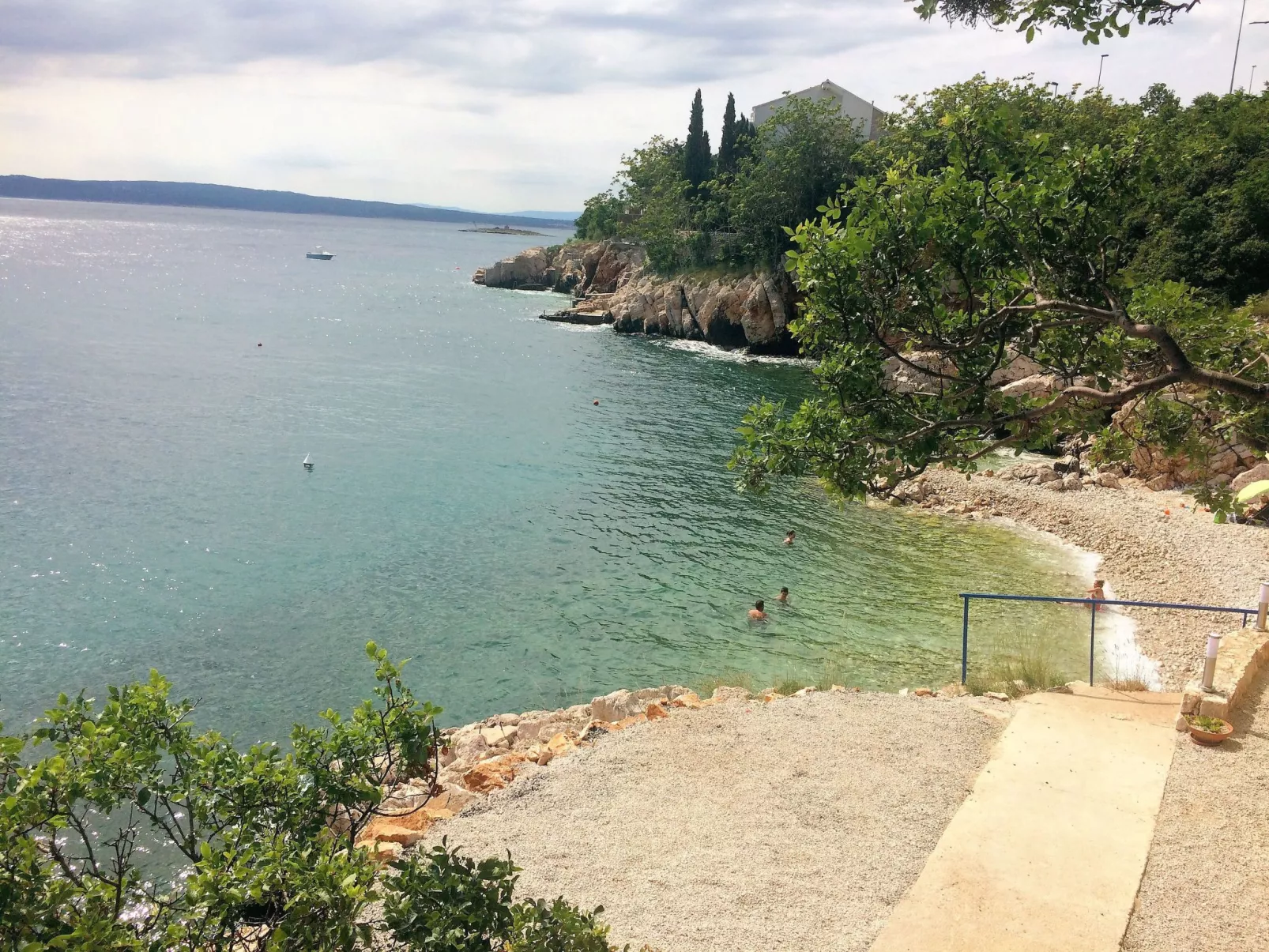 "Evelin" direkt am Strand-Draußen