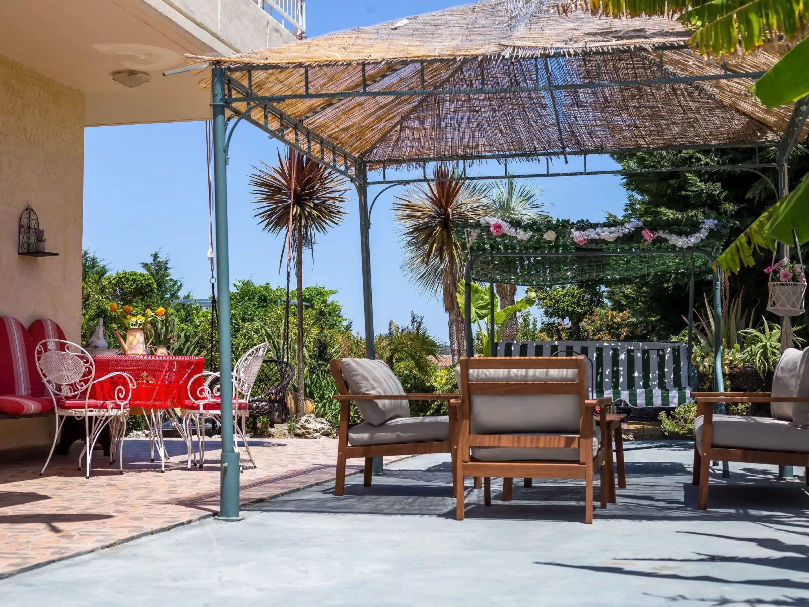 Villa "Laylande House" mit Bergblick-Dehors