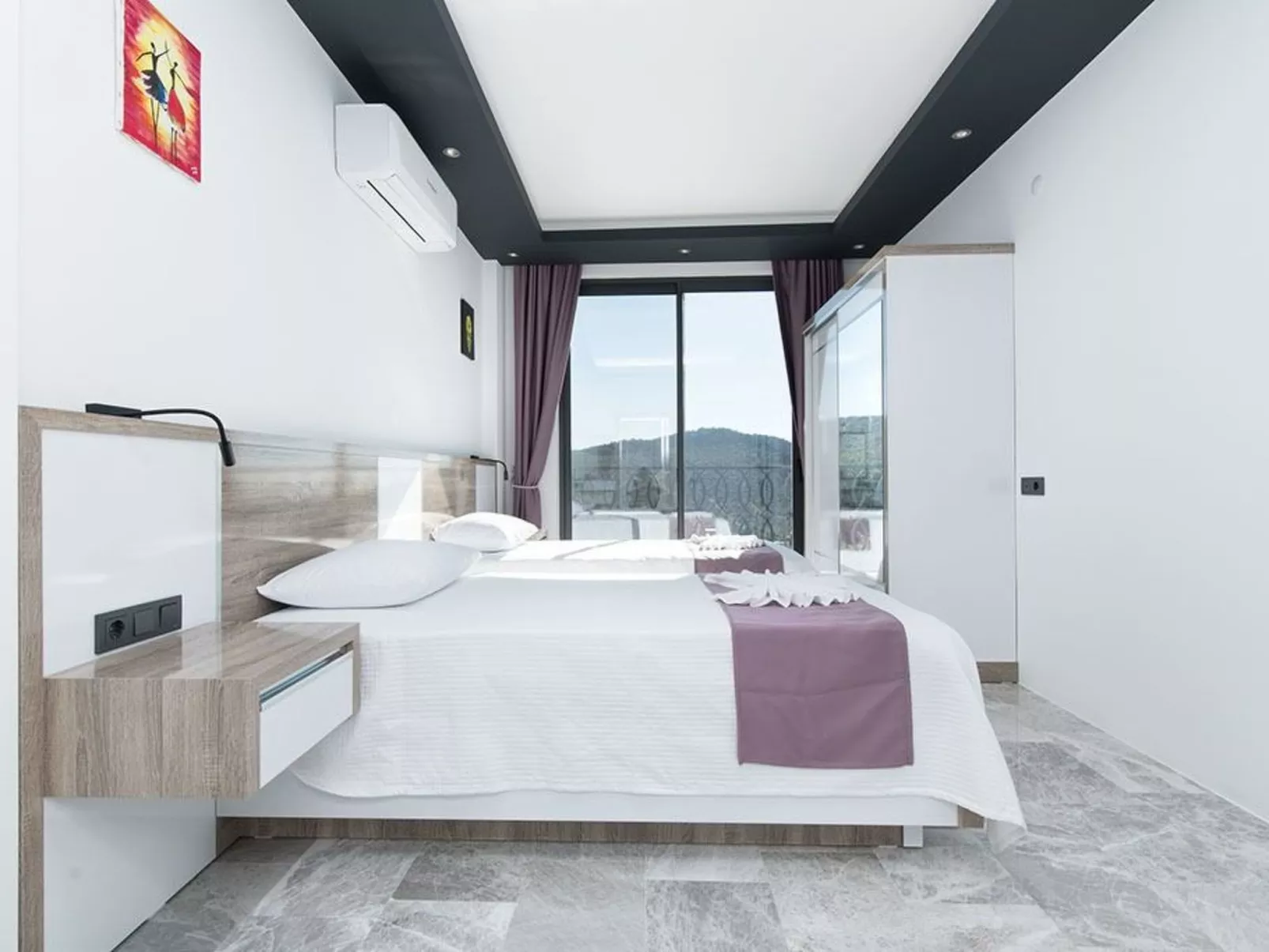 Villa Starline 1 mit Meerblick in Antalya-Kalkan-Inside