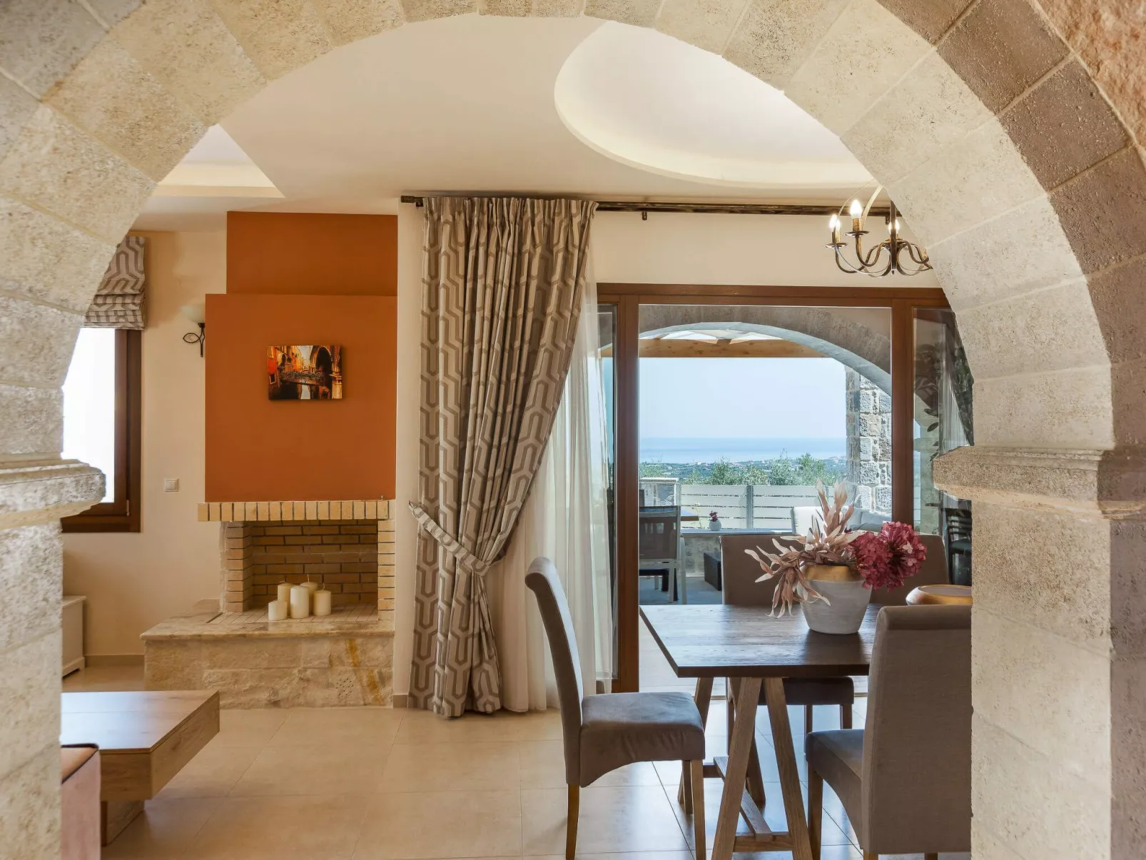 Family Villa Privater Pool Grillplatz Meerblick-Image-tags.info