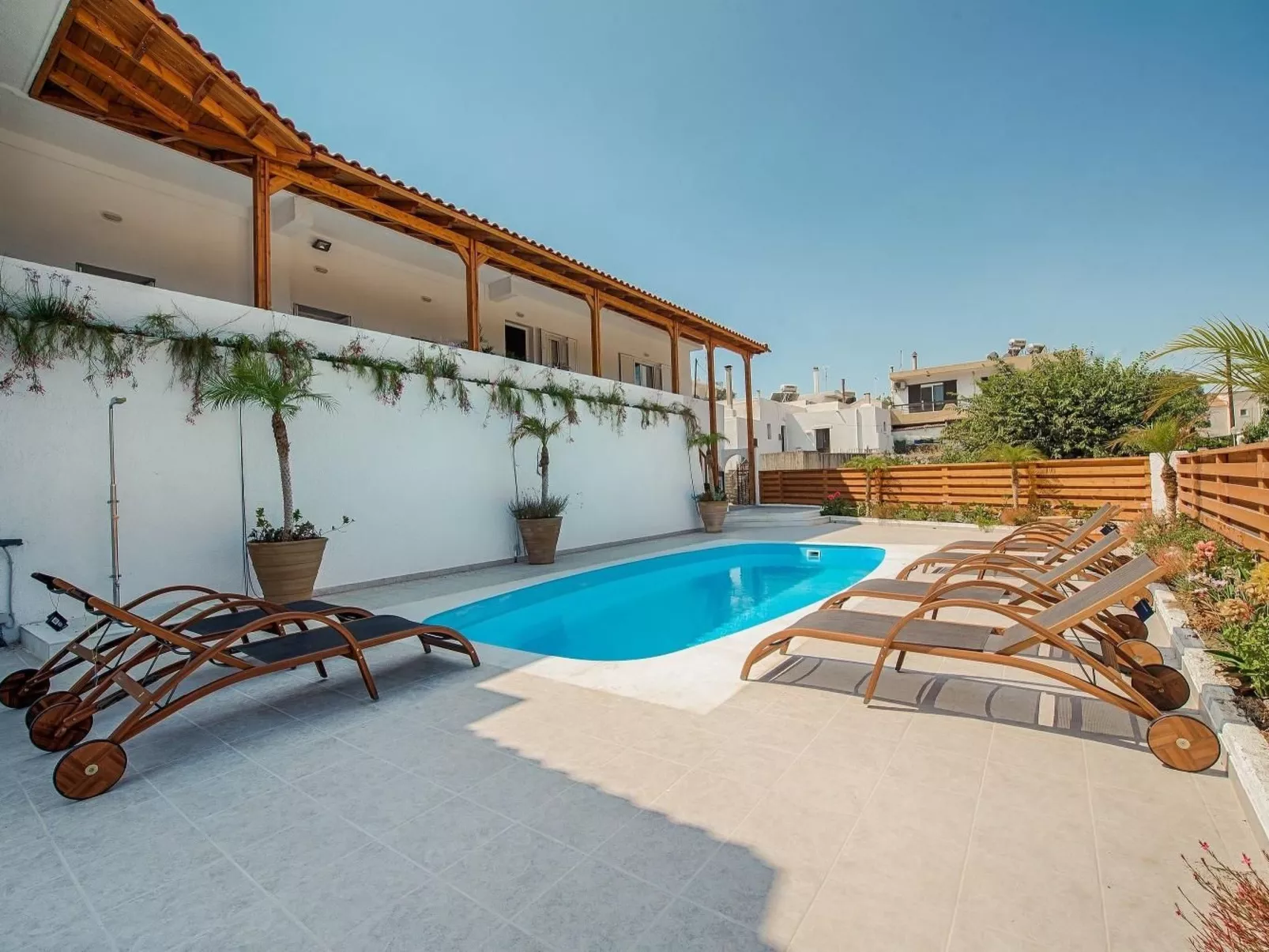 Villa "Despina" mit Garten, Grill und Terrasse-Draußen