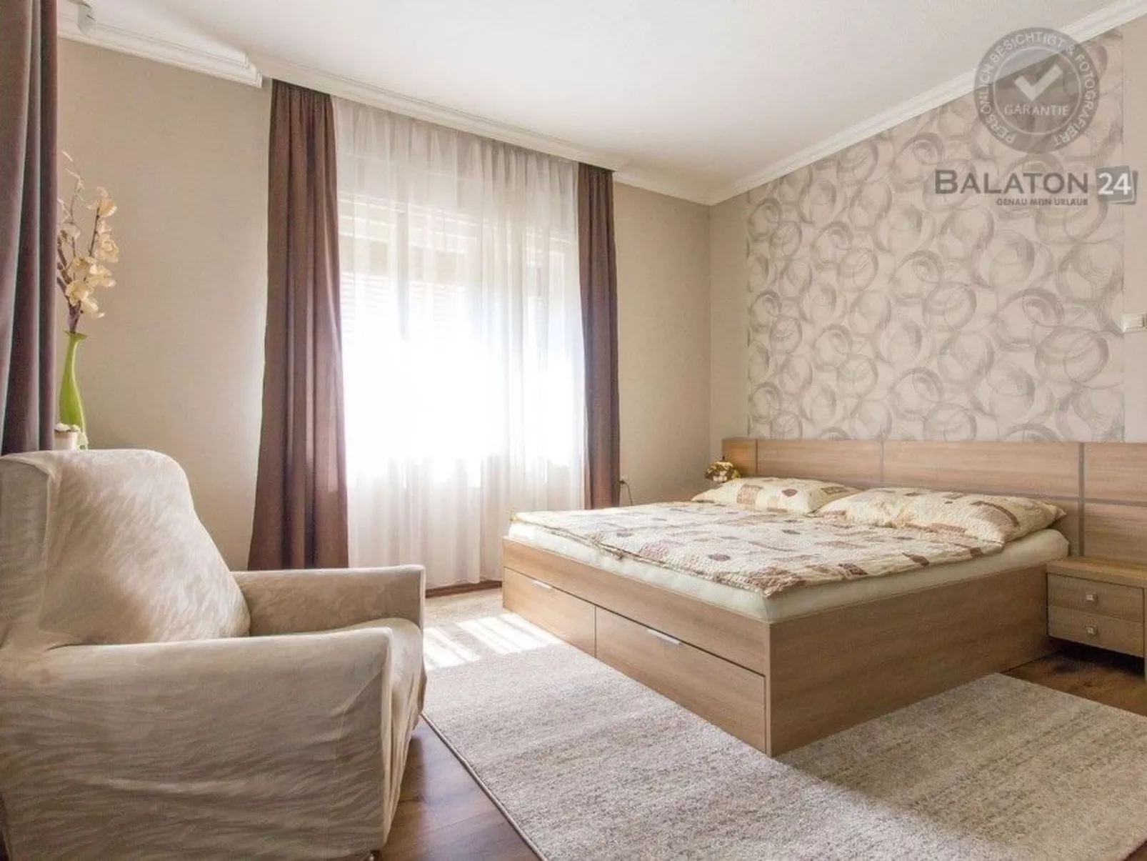 Appartement in Fonyód mit Schönem Garten-Dedans