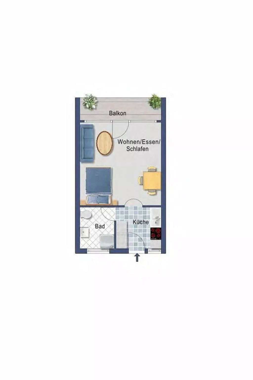 Residenza Viramonte, Casa Daniela, Wohnung 37-Inside