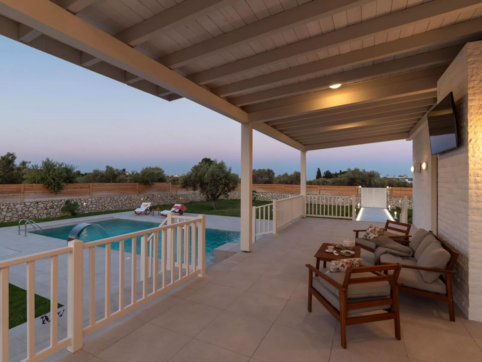 Ferienvilla Petra in Kolympia Village-Outside