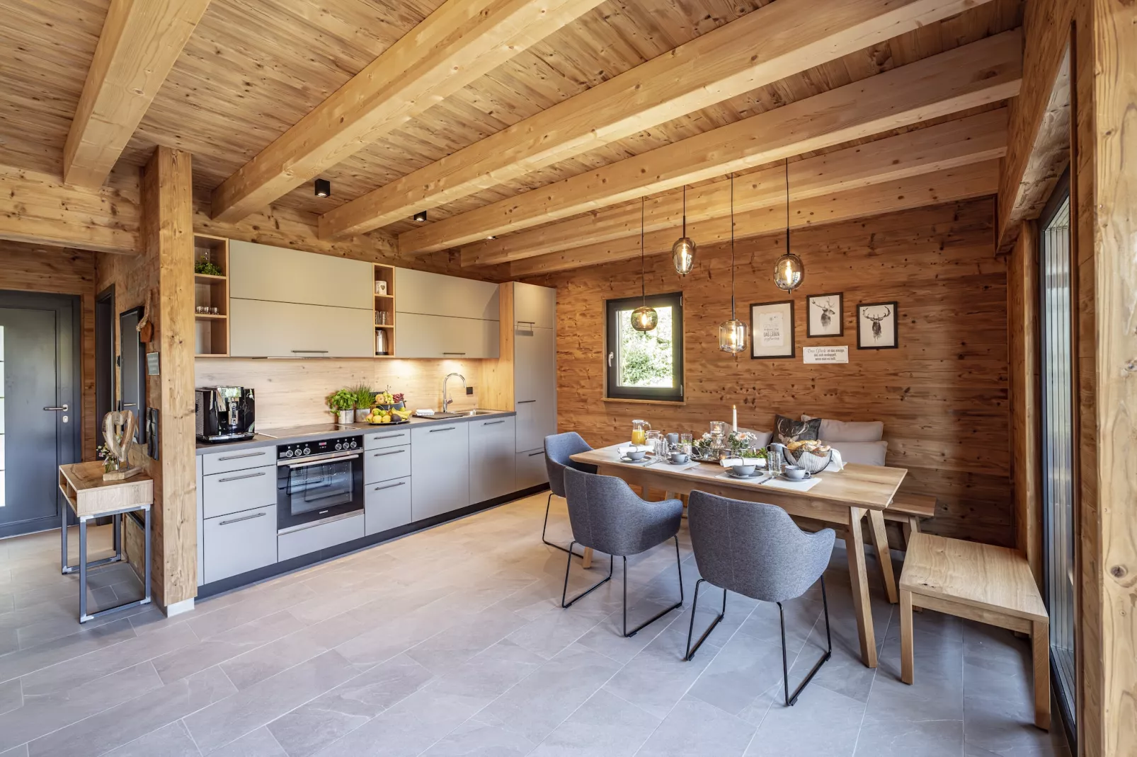 Chalet mit Sauna-Küche