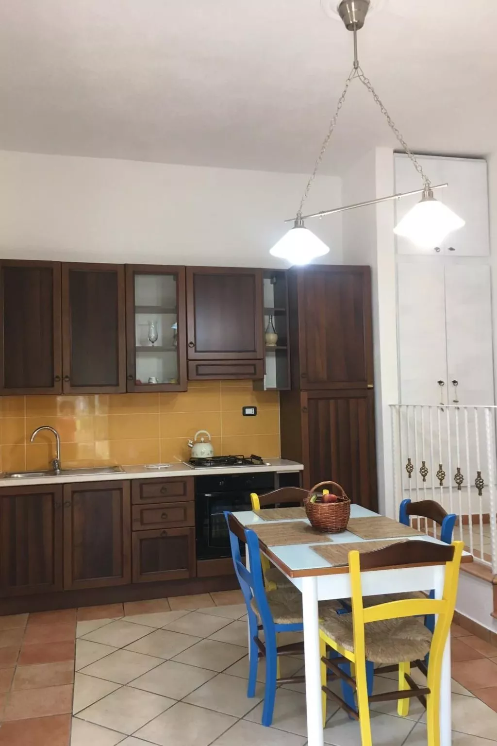 Appartement in Centola mit Grill, Terrasse und Garten-Dedans