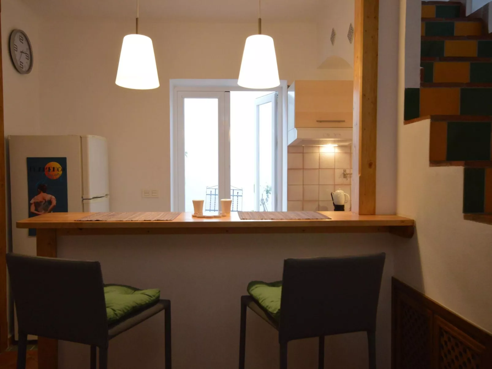 Gemütliches historisches Haus mit Dachterrasse-Dedans