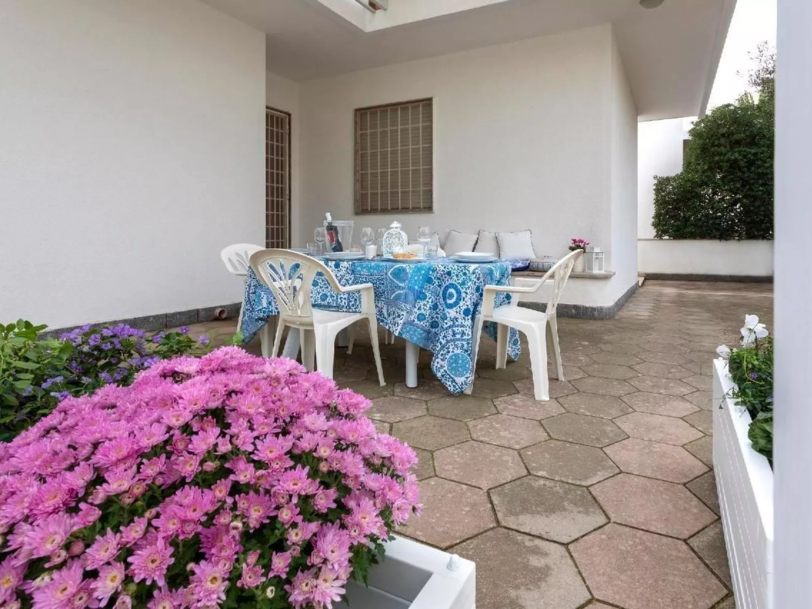 Wohnung in Capilungo mit Grill, Terrasse und Garten-Draußen