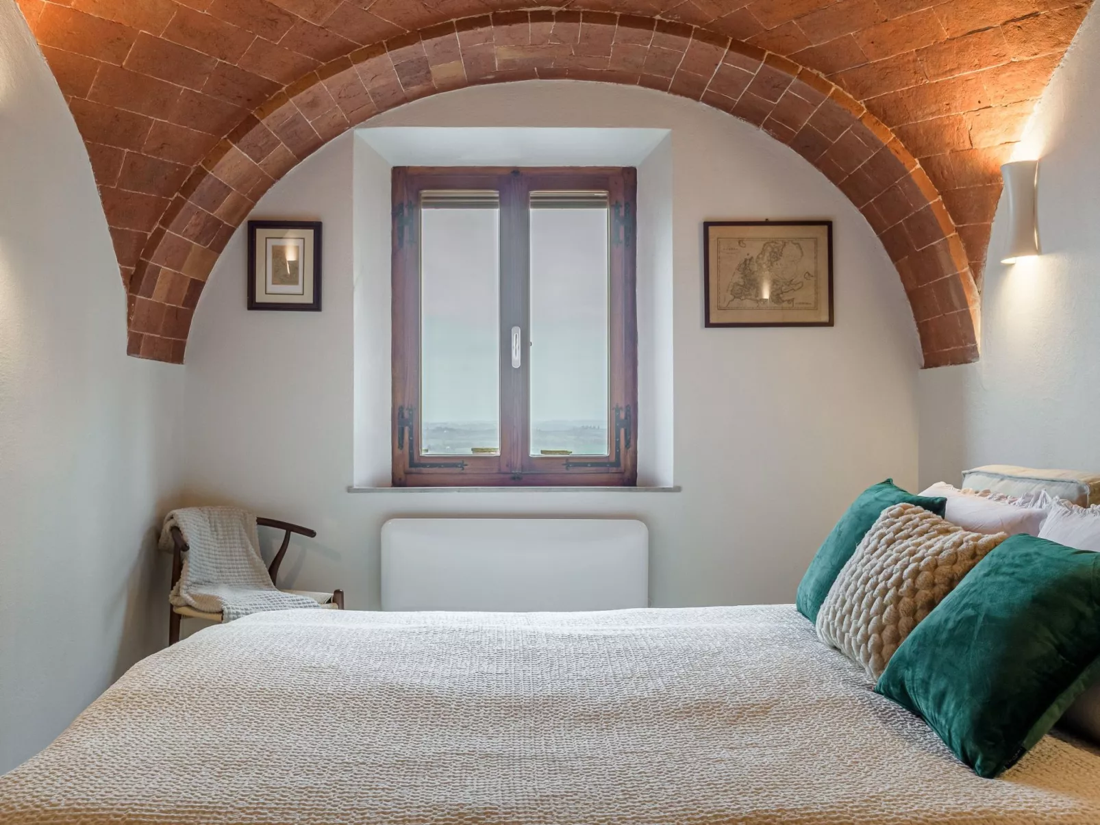 Toskanisches Apartment mit Gewölbedecken und Terrasse-Inside