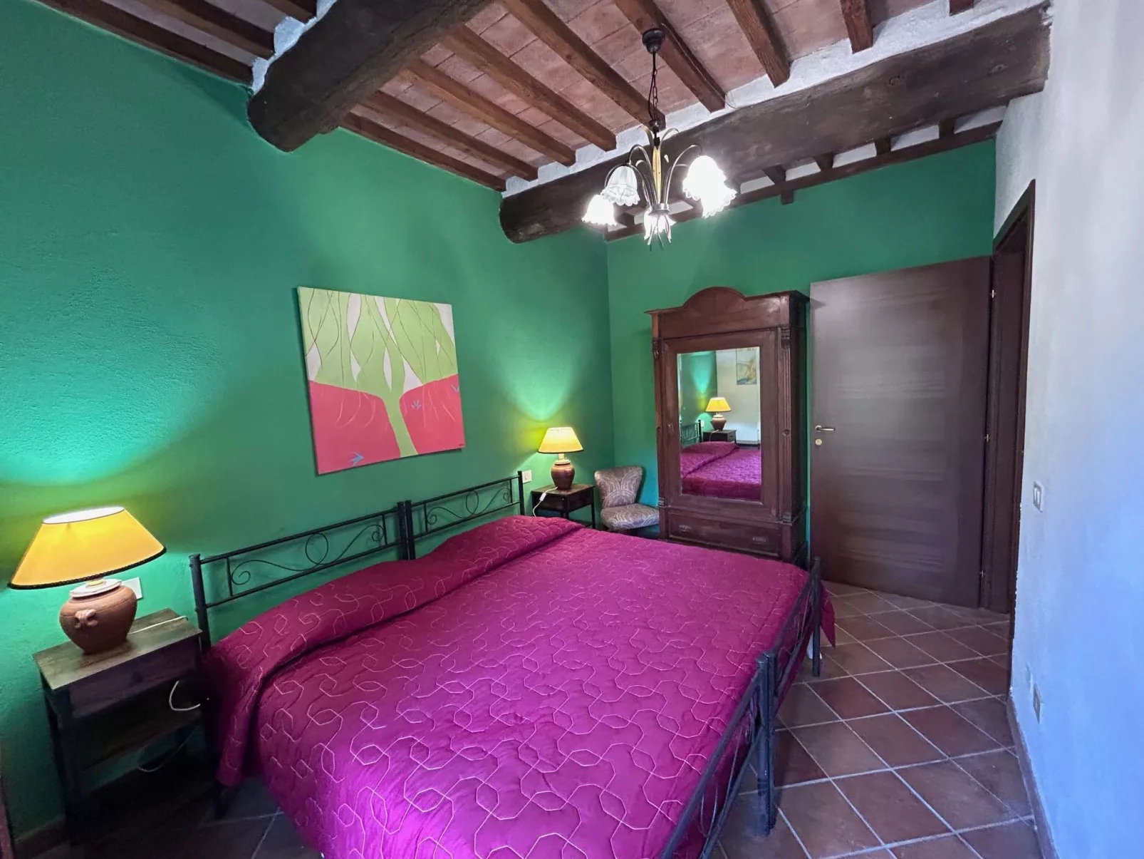 Bauernhaus mit Schwimmbad -Klimaanlage-Inside