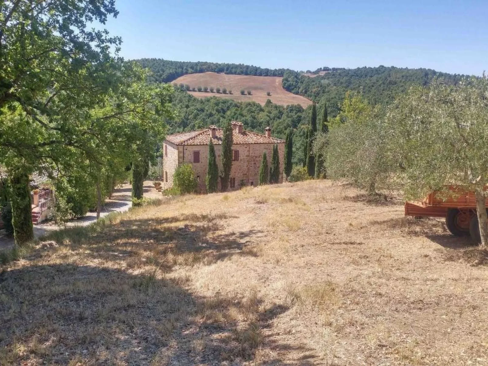 Haus Banditello, Blick auf das Tal von Montepulciano-Dehors