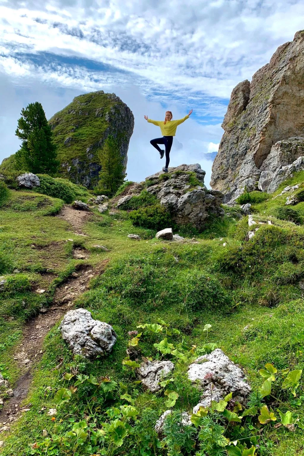 Cesa Vedla DOLOMITES-Draußen