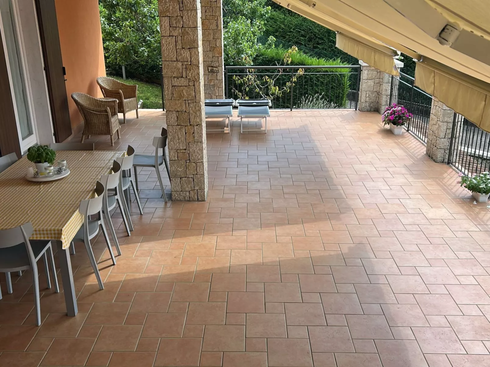 Ferienvilla mit Wasserblick-Dehors