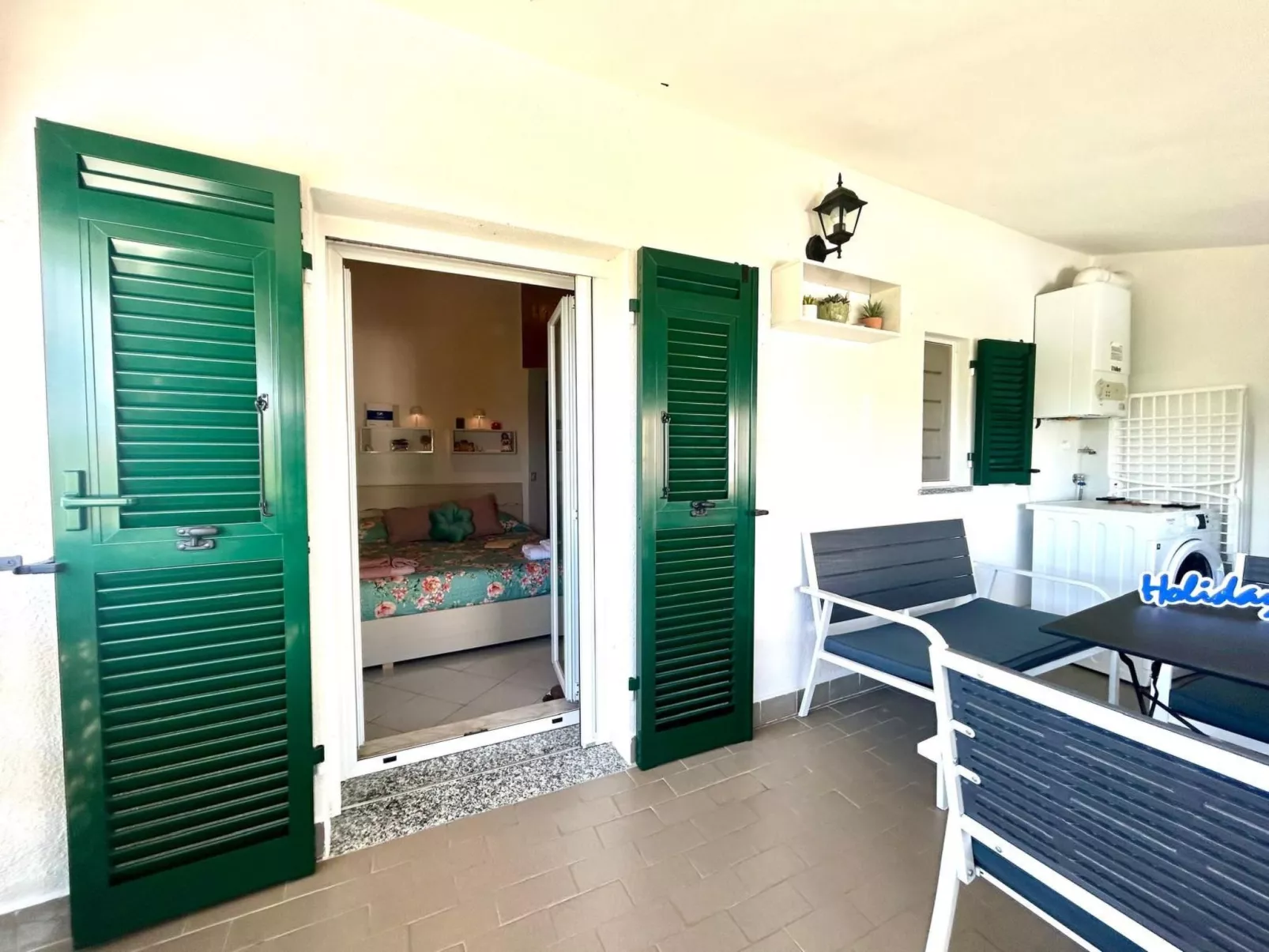 Villa La Rosa bei Holiday World-Draußen