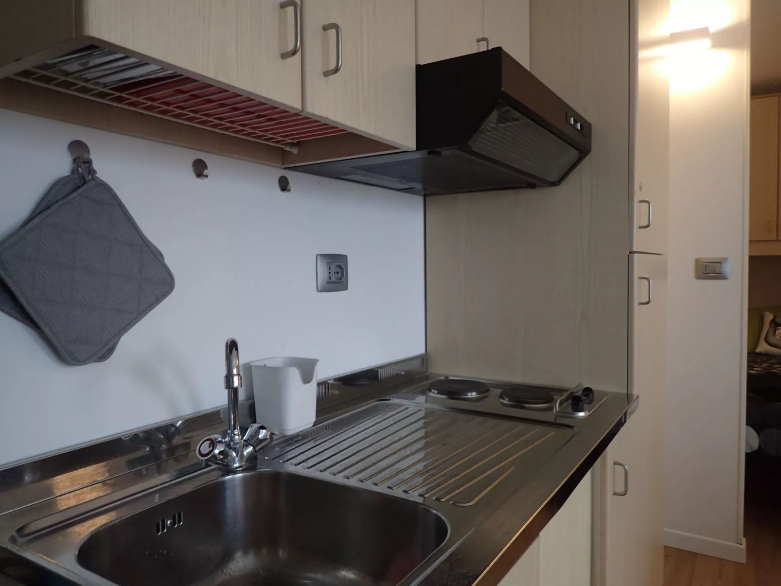 Für 4 Personen ca. 28 m&sup2; in Passo del Tonale, Trentino (Val di Sole)-Drinnen