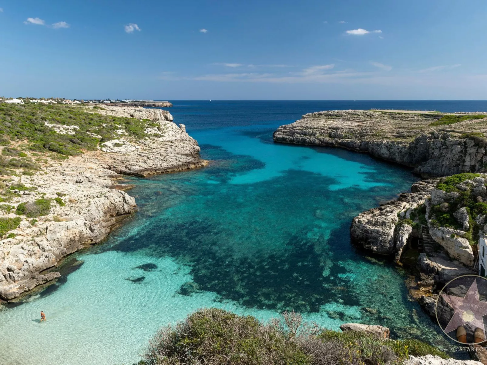 Villa Margarita in Son Bou mit Pool und Meerblick-Outside