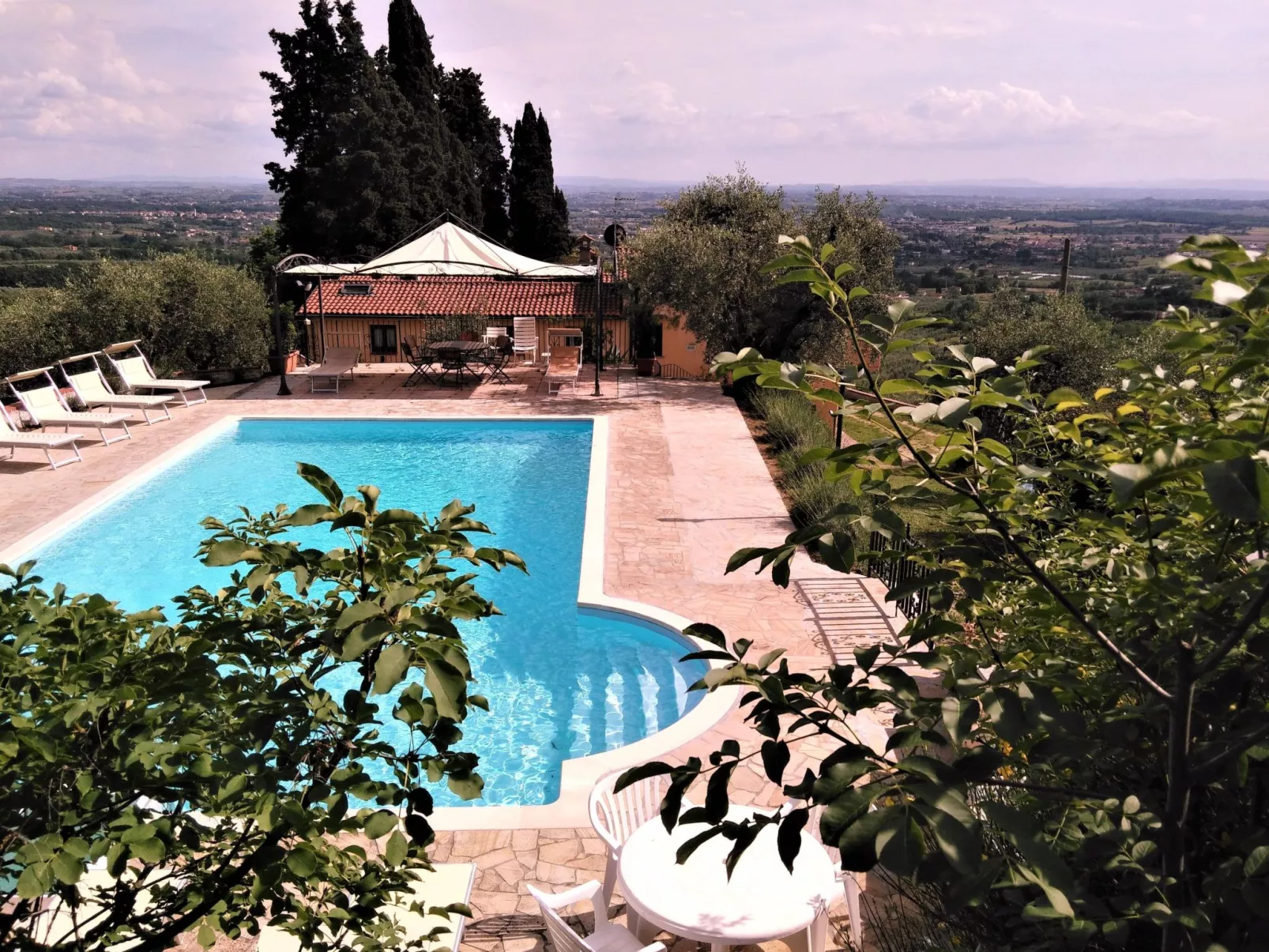 Toskanische Villa 14 Personen Ultra-Panoramapool-Outside