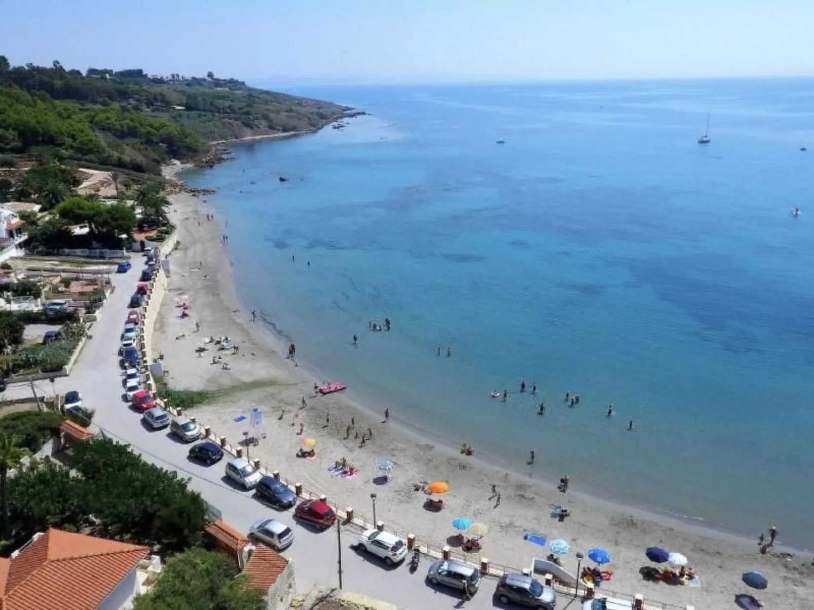 Appartement in Sciacca mit Terrasse und Garten-Draußen