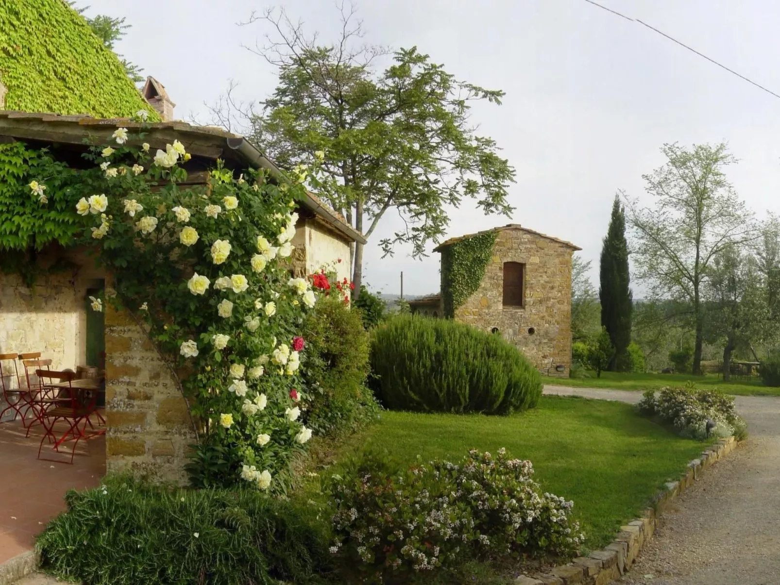 Urlaub flach weiß - Draußen