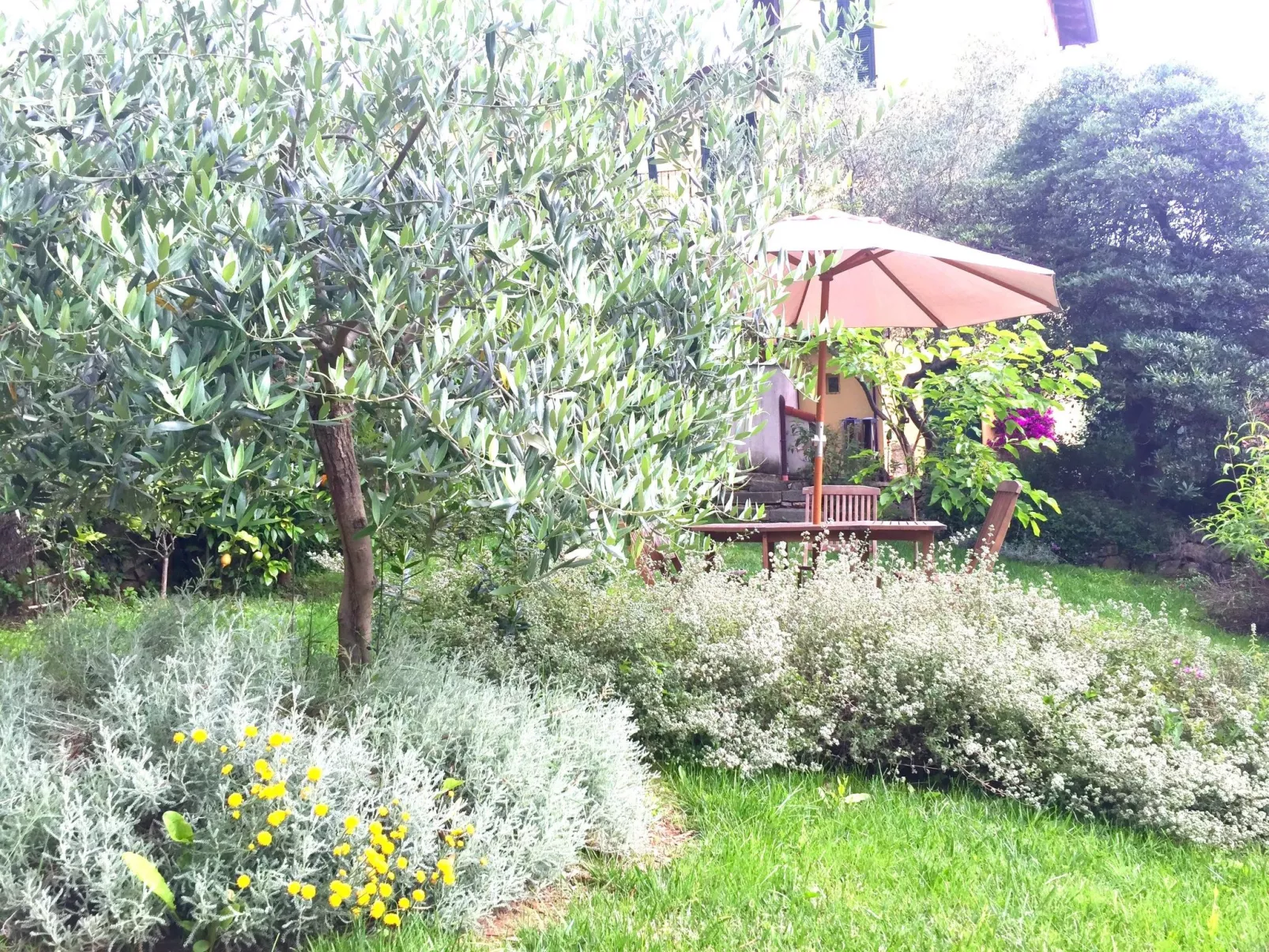 Wohnung mit privatem Garten in Villa-Outside