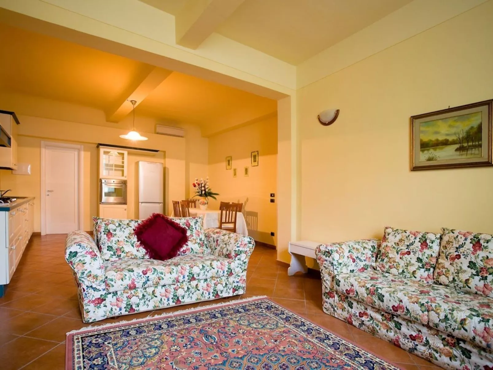 Wohnung 'San Firenze' mit Waschmaschine-Drinnen