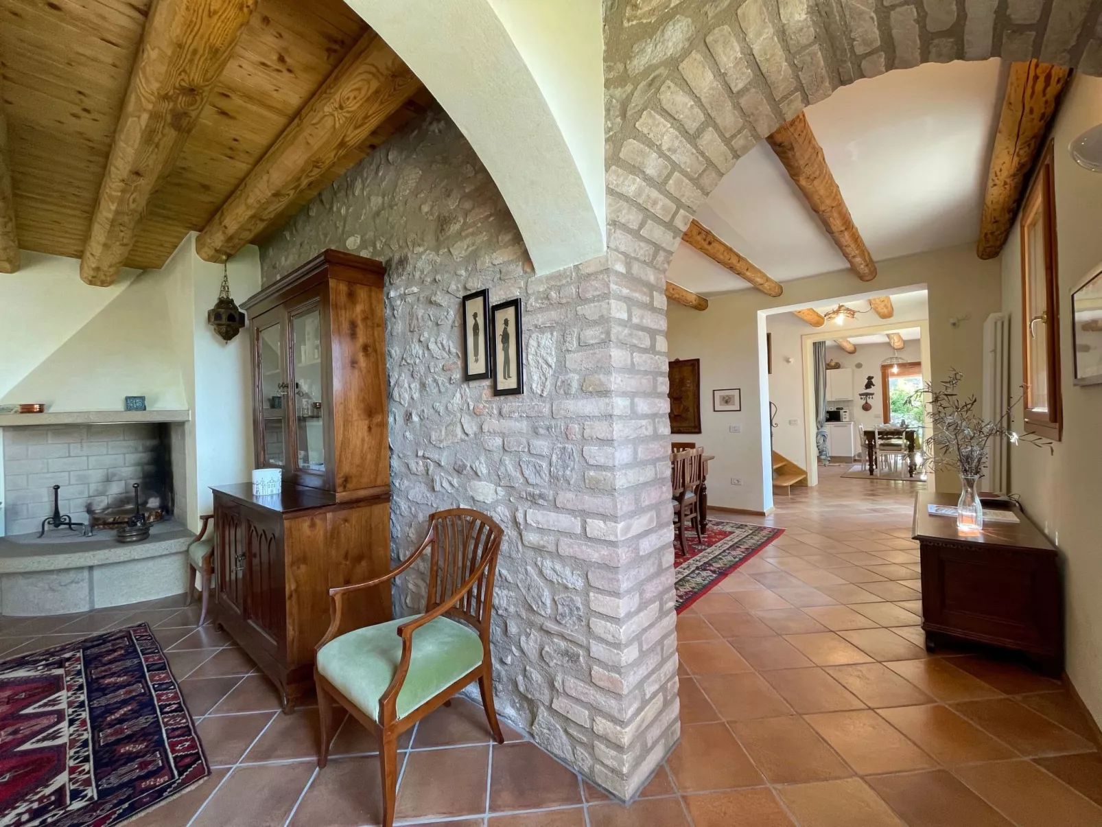 Für 8 Personen ca. 270 m&sup2; in Arquá Petrarca, Venetien (Provinz Padova)-Drinnen