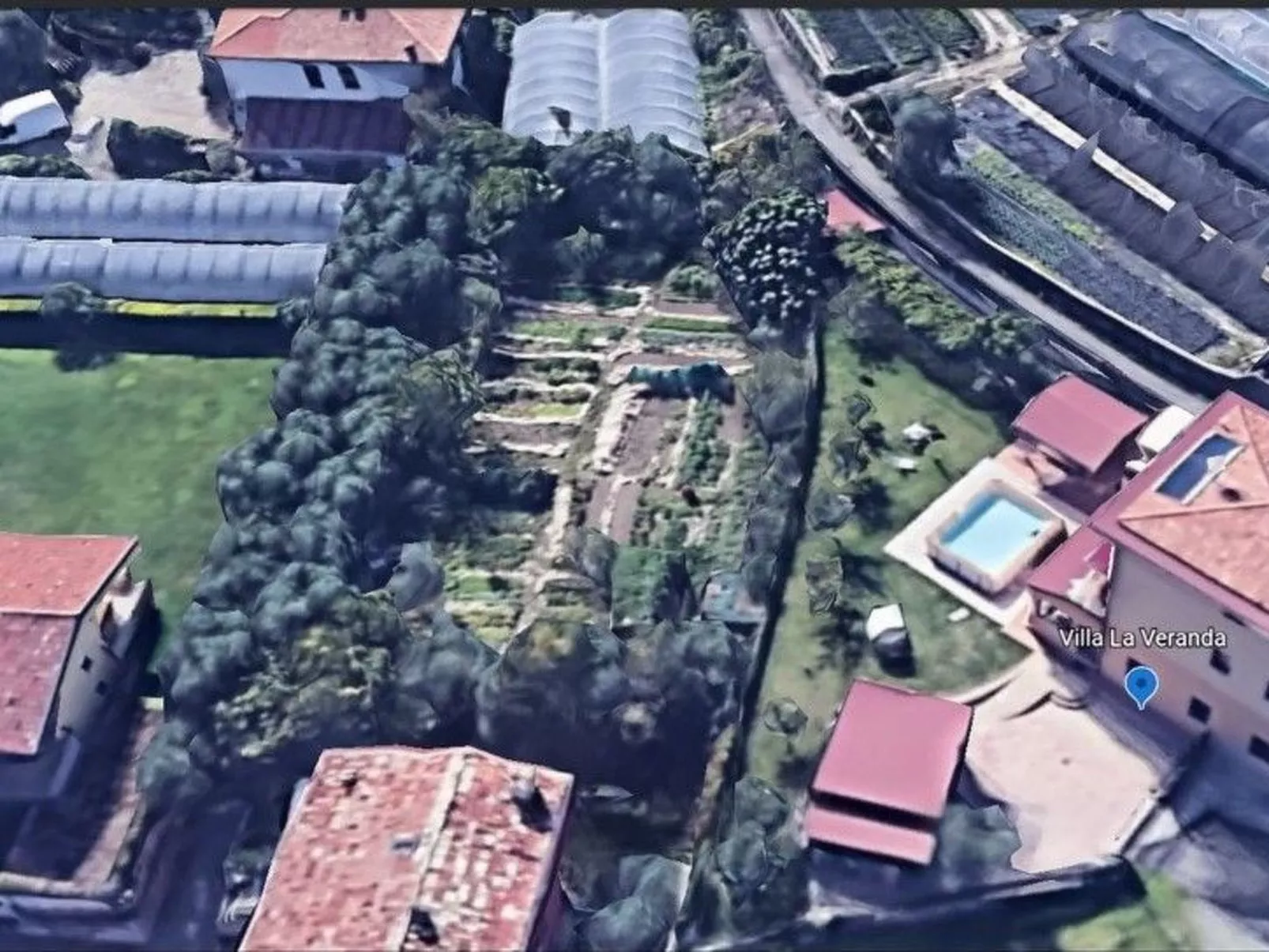 Appto. "Villa La Veranda" mit Garten und Pool-Outside